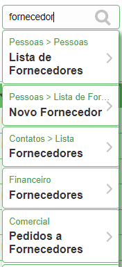 Como cadastrar e consultar fornecedores/funcionários - imagem 3