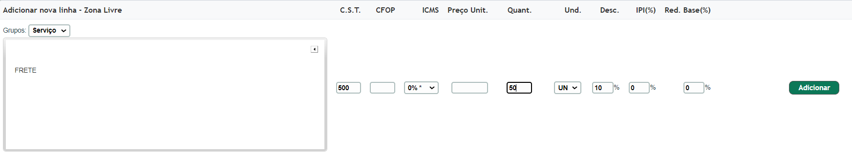 Lançando uma nova fatura de cliente - imagem 3